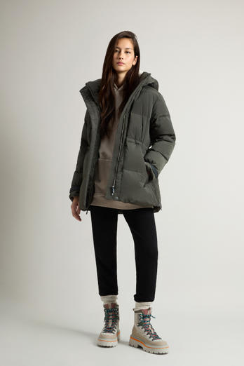 ALSEA MEDIUM PUFFER JACKET Green | Woolrich