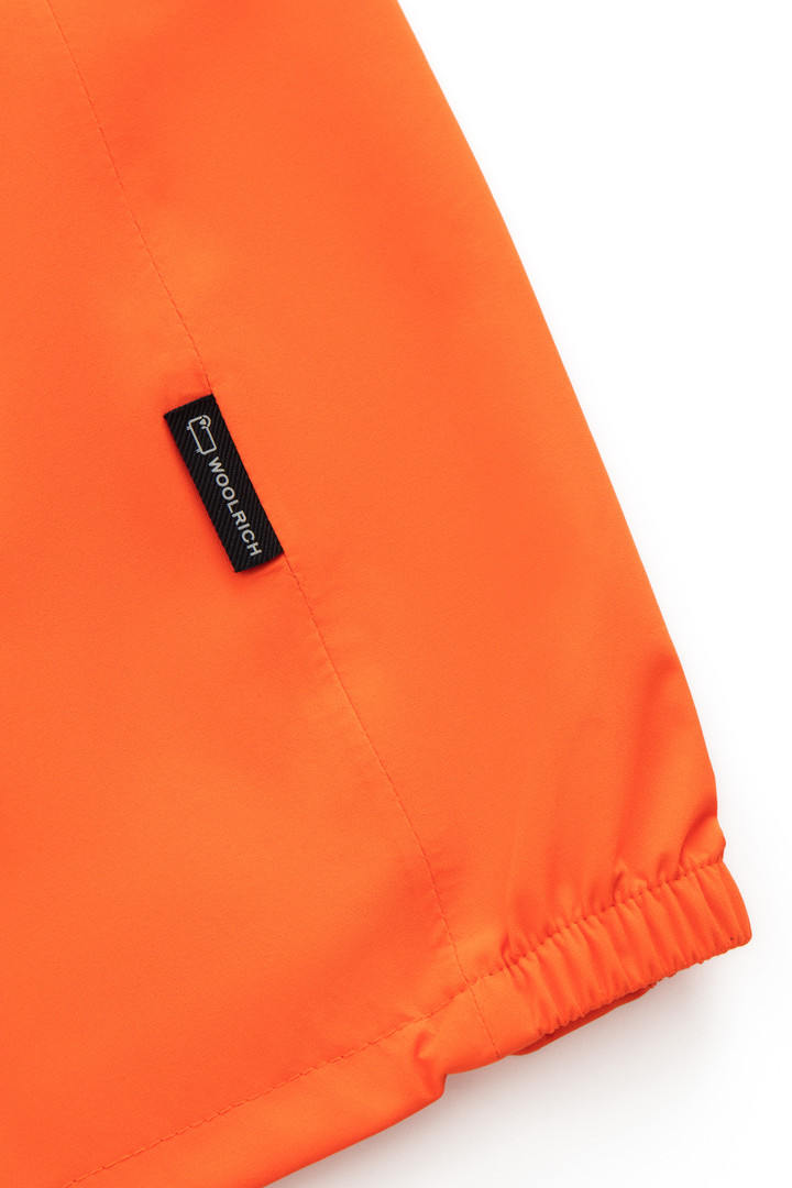Veste Pacific ultralégère étanche à deux épaisseurs orange photo 9 | Woolrich
