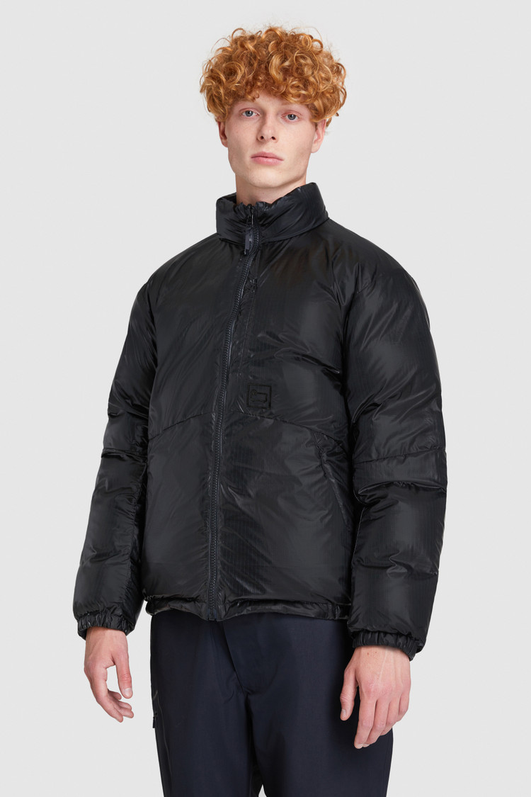 Wendbare Muffle Daunenjacke