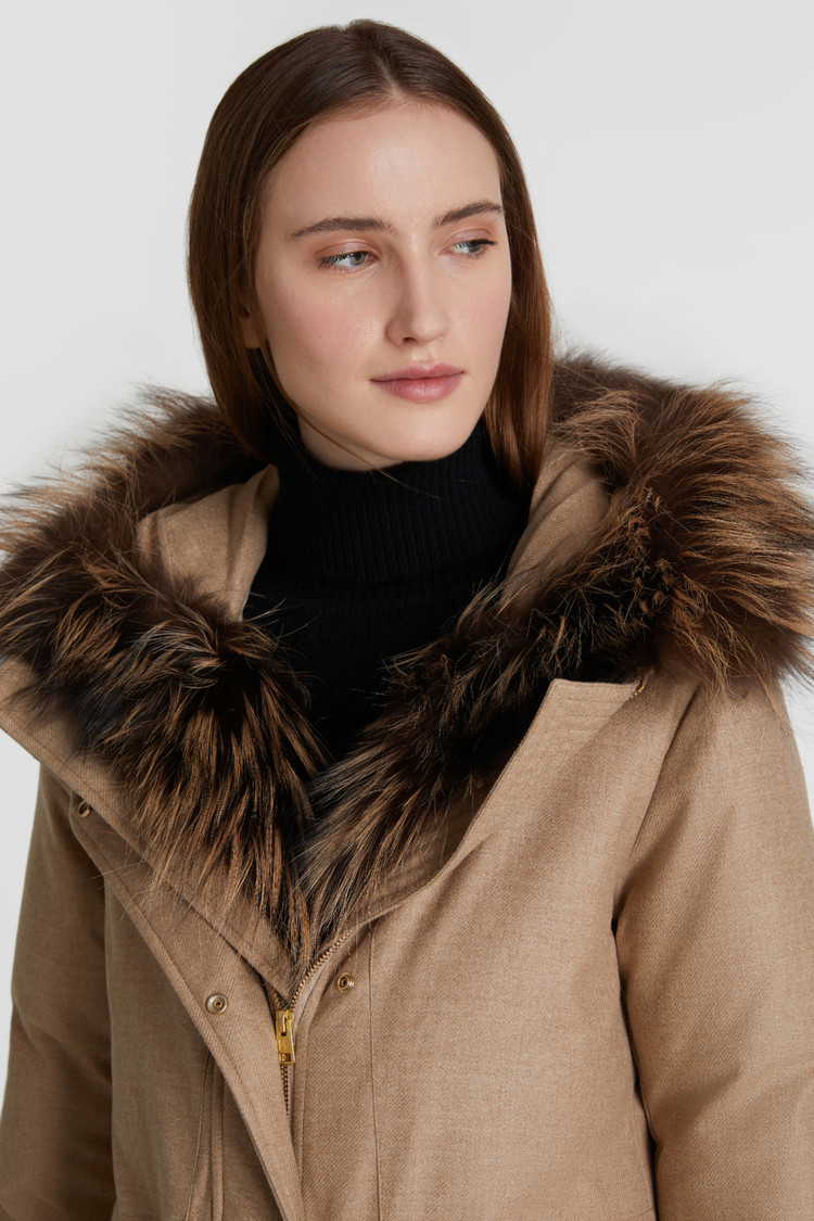 Premium wool Military Parka