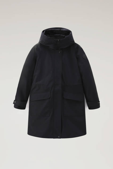 Long Military 3-in-1 Parka Black | Woolrich