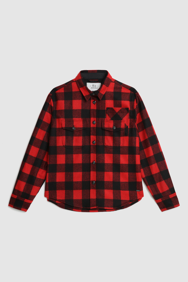 Wool blend Overshirt