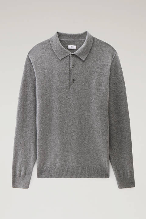 Cashmere Luxe Long Sweater Gray | Woolrich