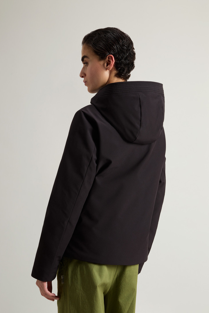 Short Firth Parka in Tech Softshell Black photo 3 | Woolrich