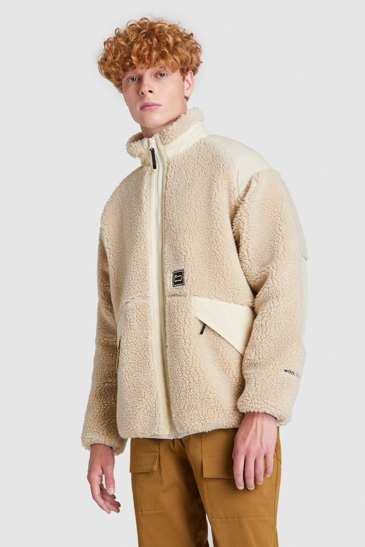 woolrich fleece jacket