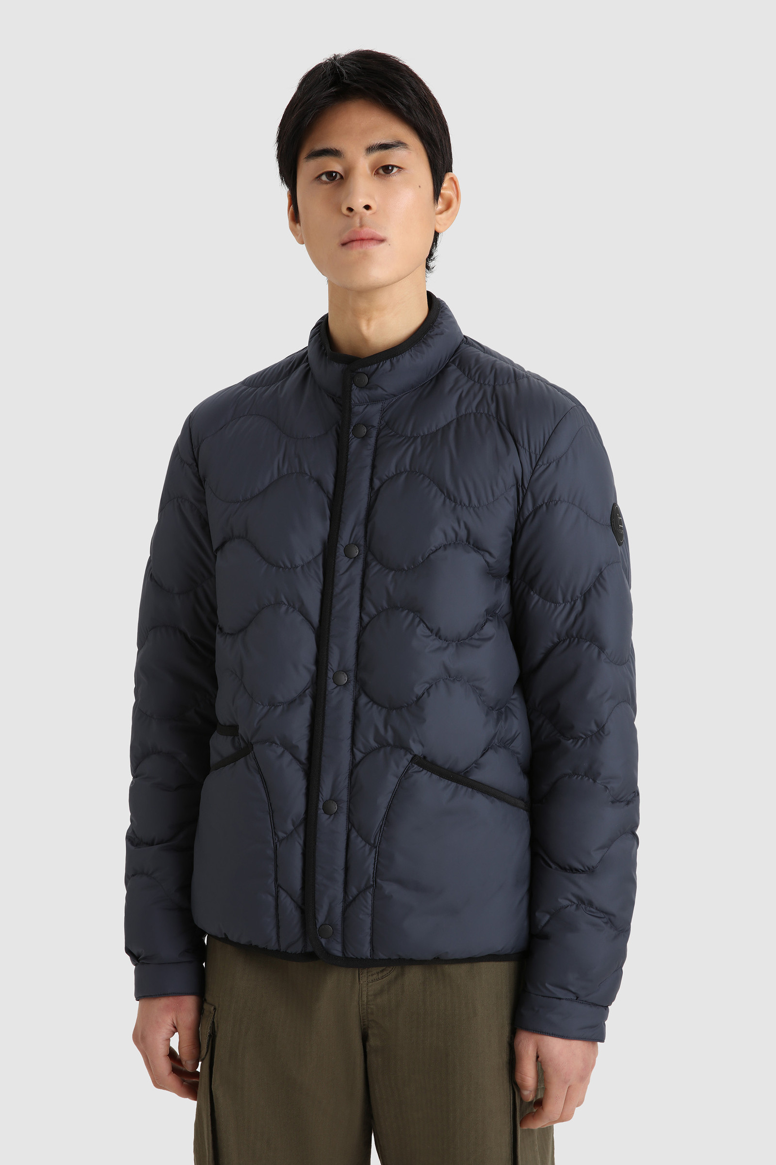 Gewatteerd Sierra-jack blauw | Woolrich