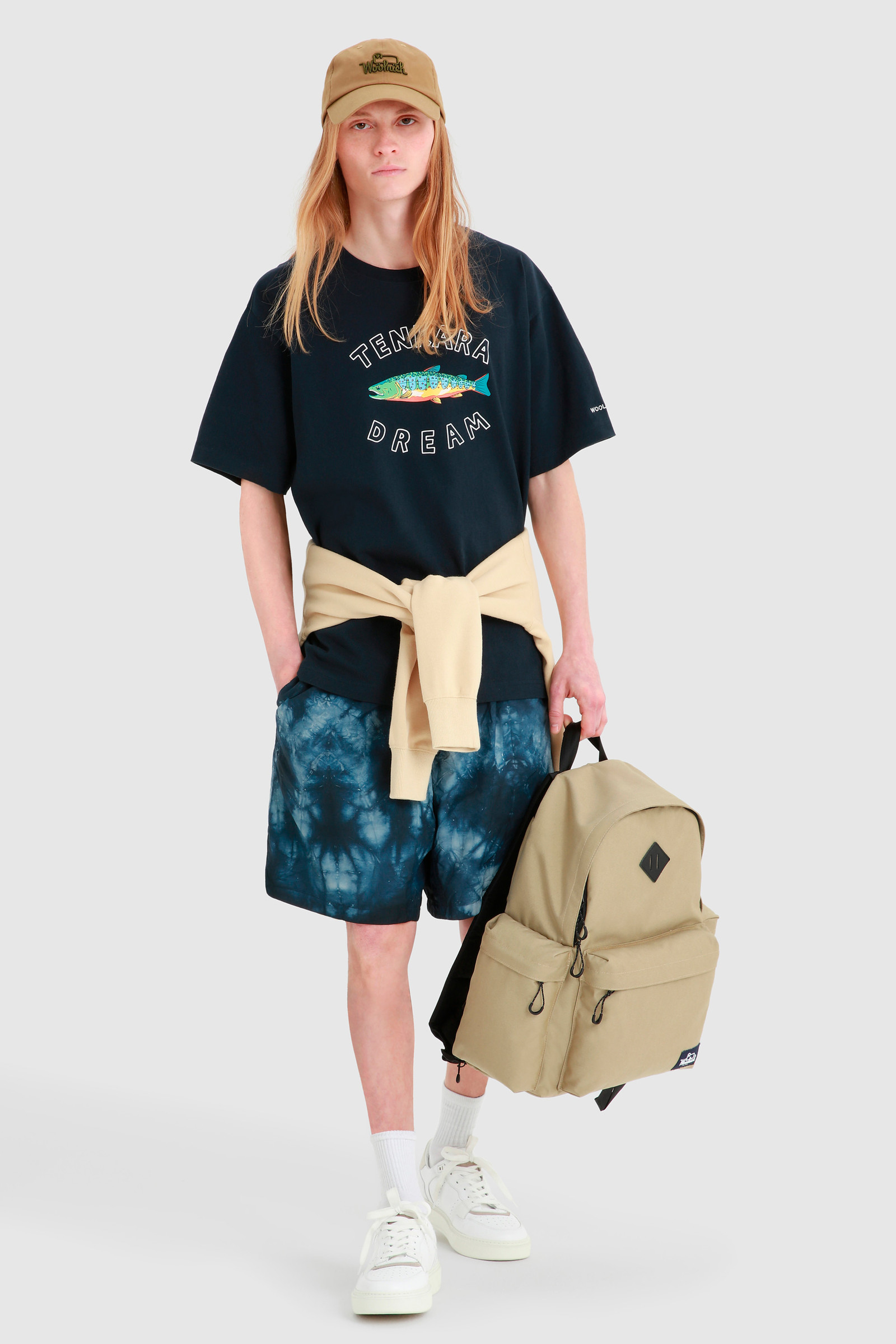 Tenkara Graphic T-Shirt Blue photo 3 | Woolrich