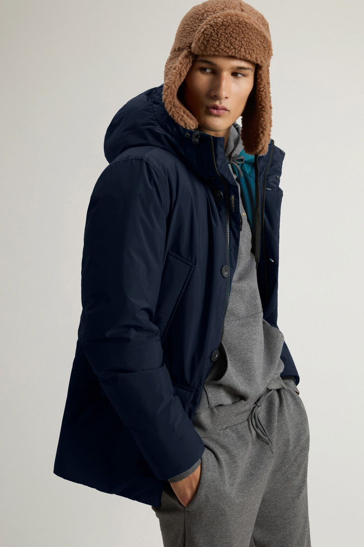 Arctic Parka Cloud avec capuche Bleu photo 4 | Woolrich