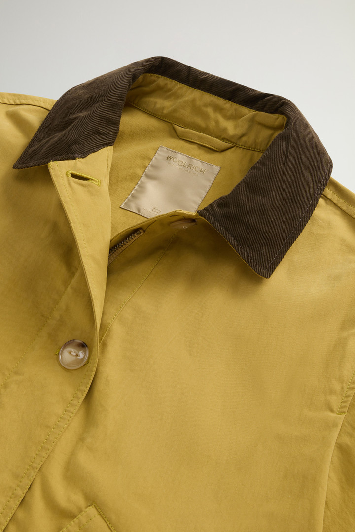 Jacket in Limonta Cotton Blend Green photo 6 | Woolrich