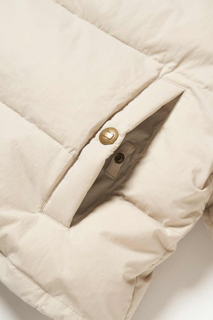 SOFTSHELL LIGHT CAMP PARKA Beige photo 15 | Woolrich