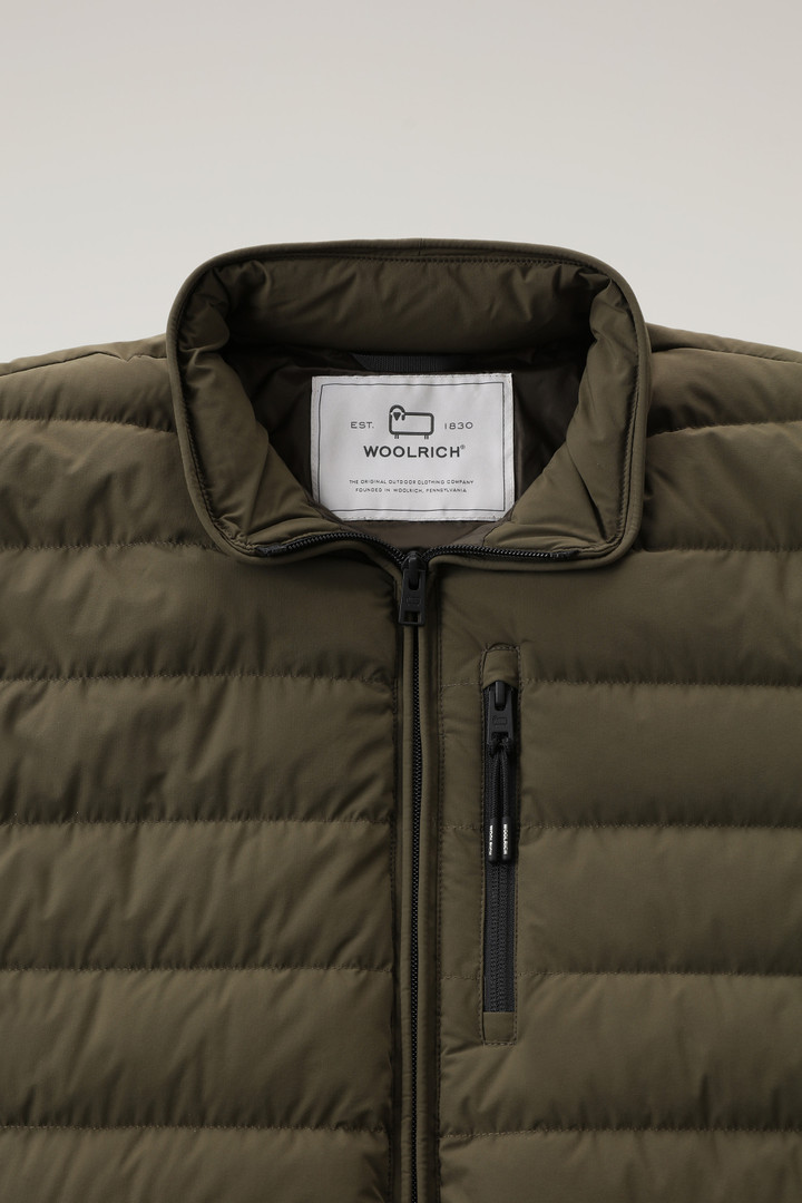 Stretch Nylon Sundance Down Jacket Green photo 2 | Woolrich