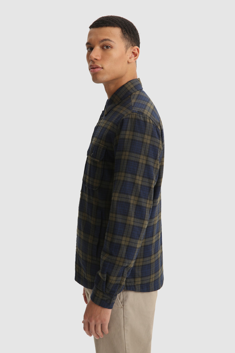 Traditional Madras heavy cotton Flannel Overshirt