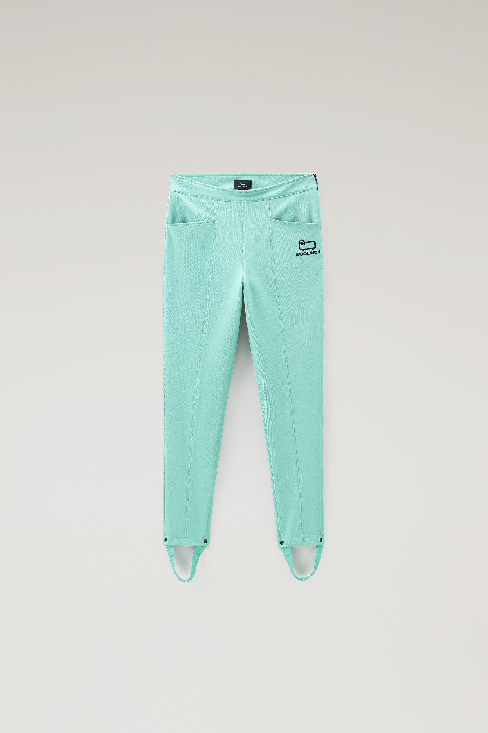 Skinny Après-ski Pants in Techno Twill Green photo 4 | Woolrich