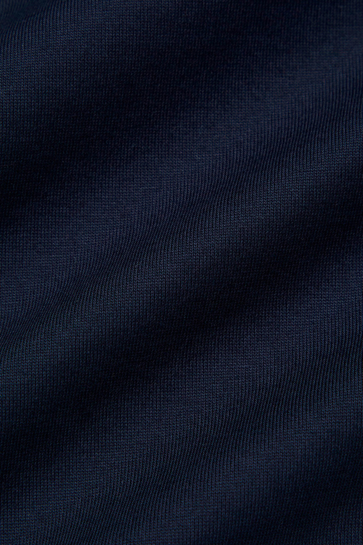 T-Shirt aus COOLMAX mit Print Blau photo 2 | Woolrich