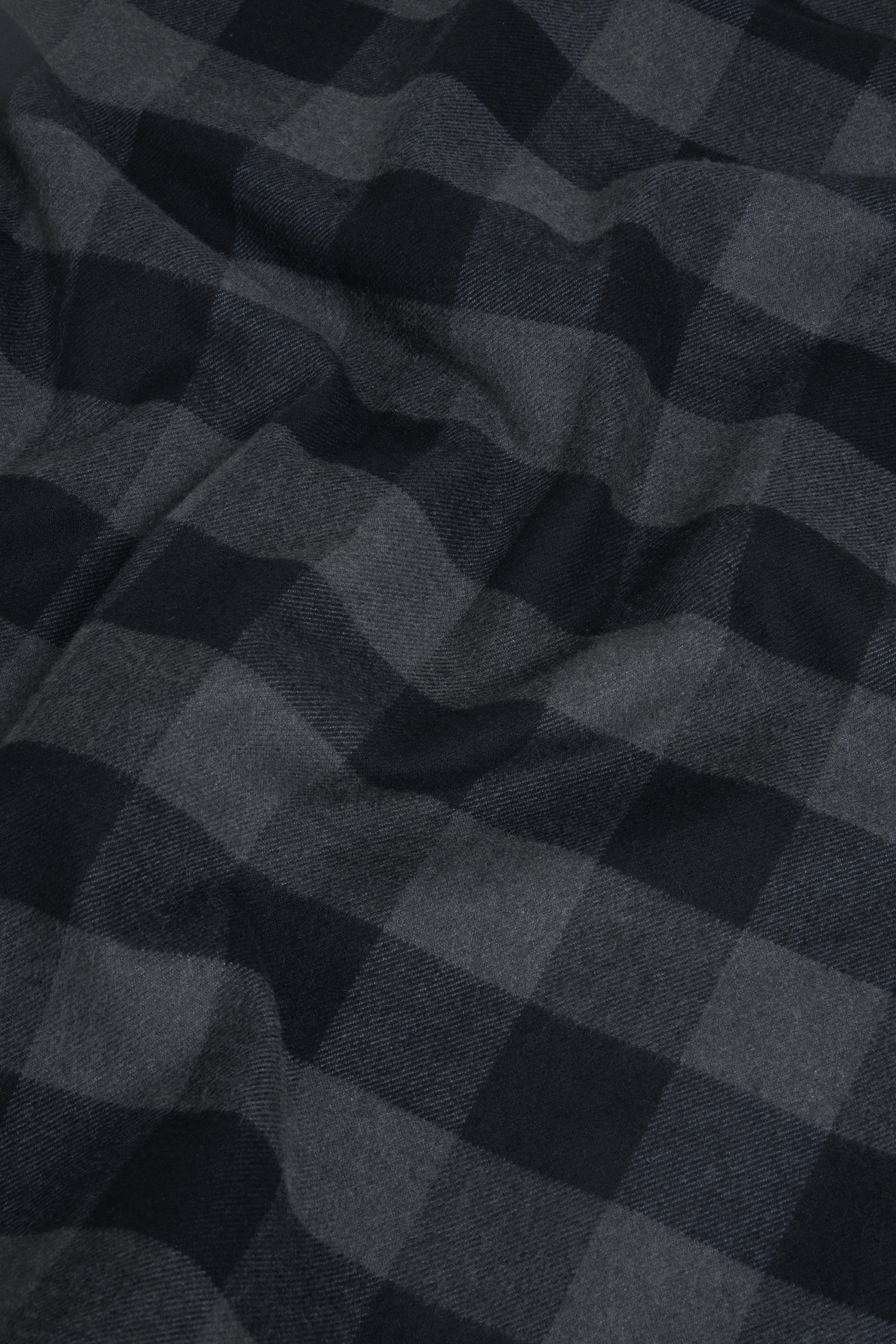 Trout Run Shirt with Buffalo Check Motif Black photo 7 | Woolrich