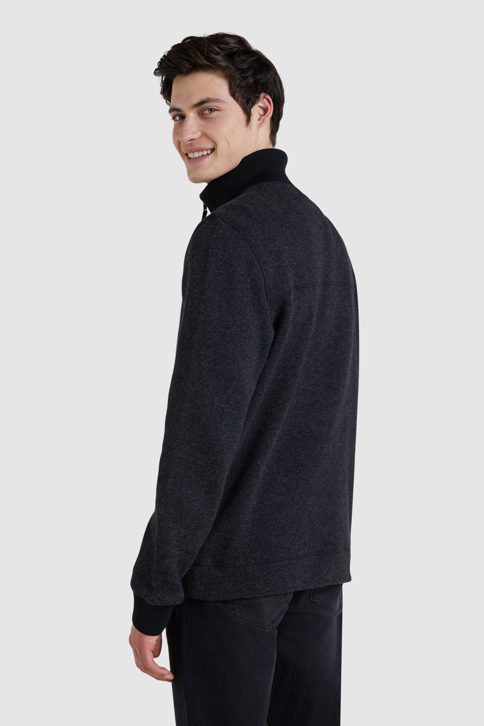 Pullover Glacier in misto lana cotone