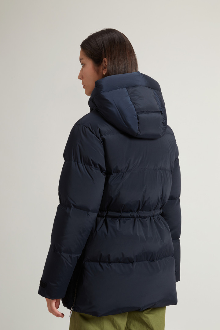 Alsea Stretch Nylon Down Jacket with Removable Hood Blue photo 3 | Woolrich