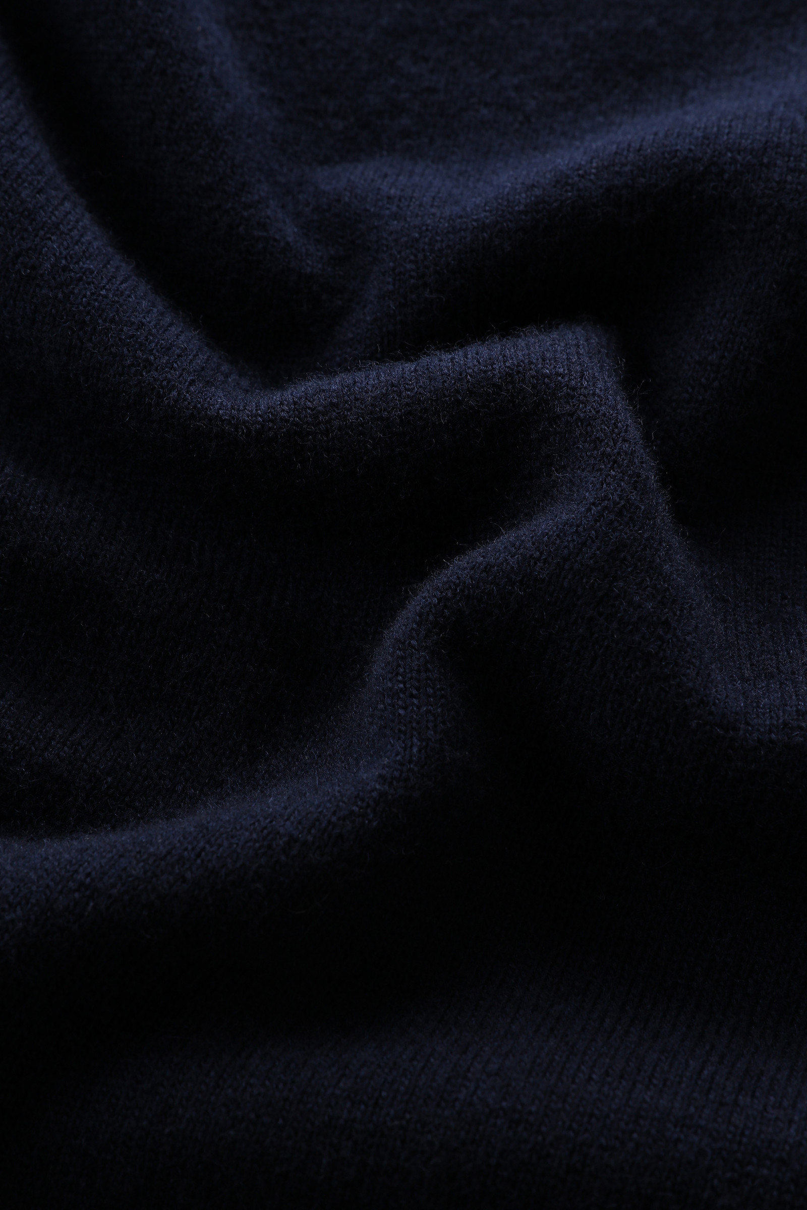 Cashmere and Wool Blend Crewneck Sweater Blue photo 8 | Woolrich