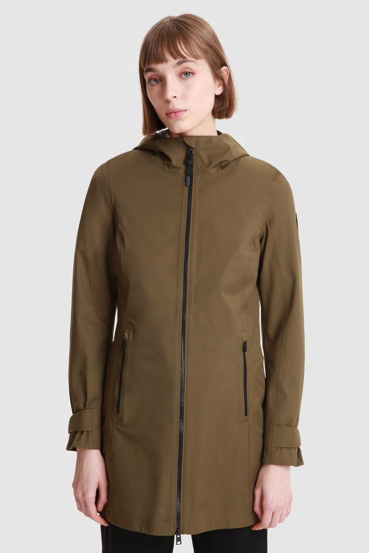 Leavitt Ultralight Waterproof Parka Green | Woolrich