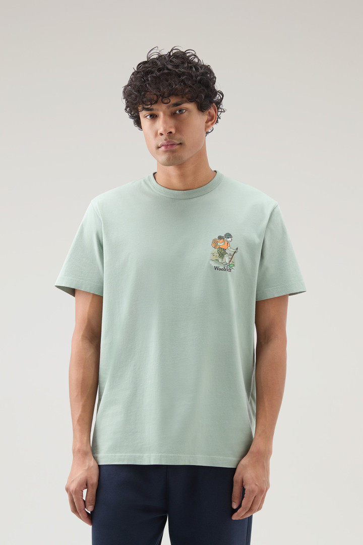 ANIMATED SHEEP T-SHIRT Green photo 1 | Woolrich