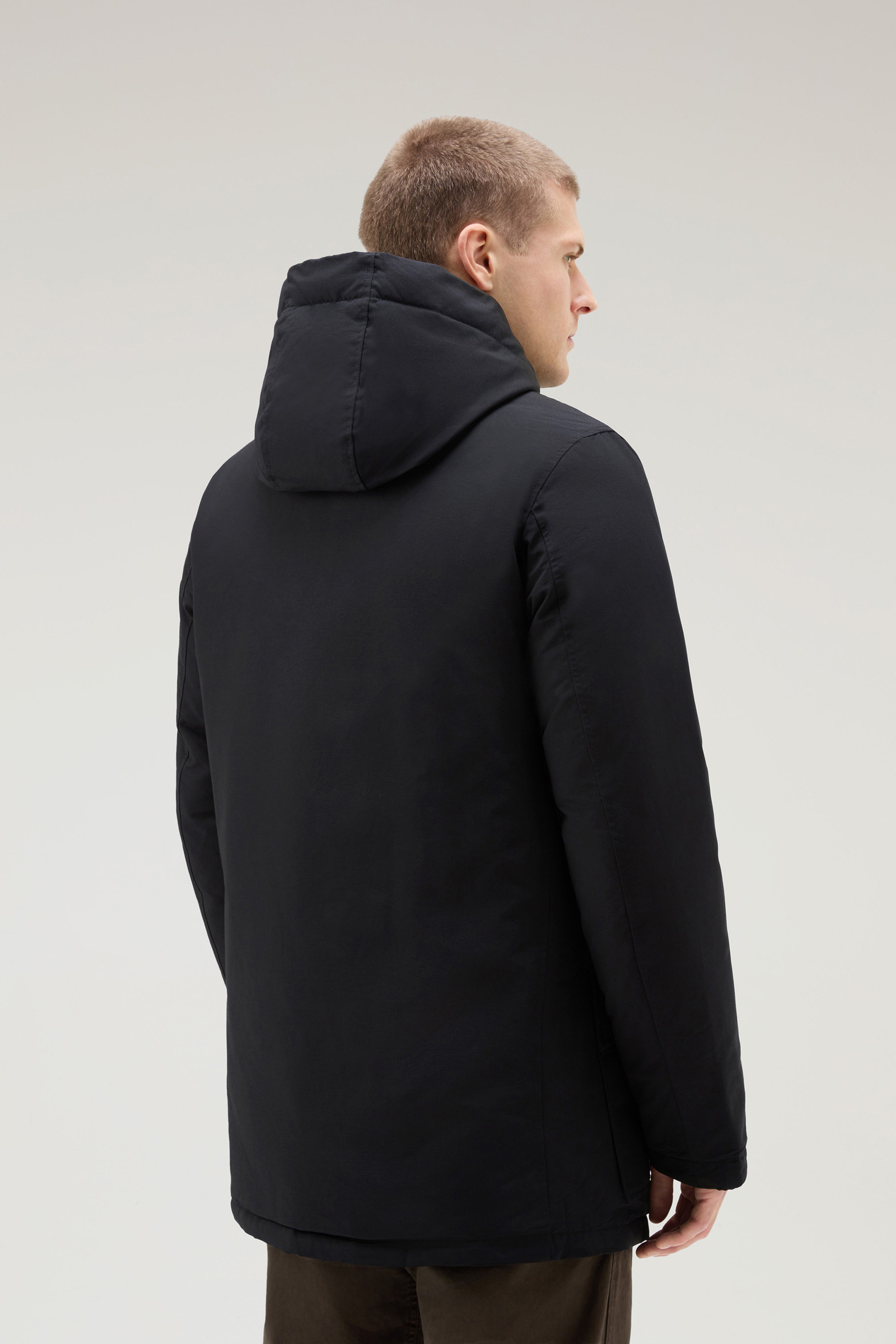 Daytona Parka in Ramar Cloth nero photo 3 | Woolrich
