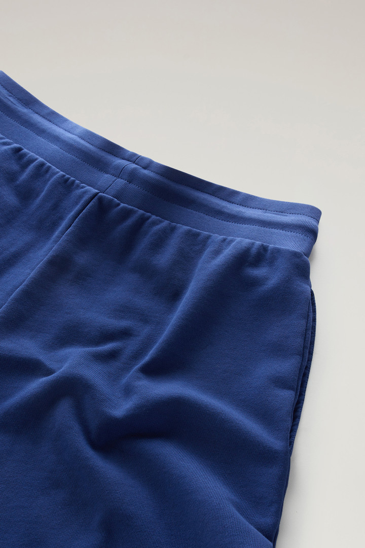 Pantalon de sport en pur coton Bleu photo 7 | Woolrich