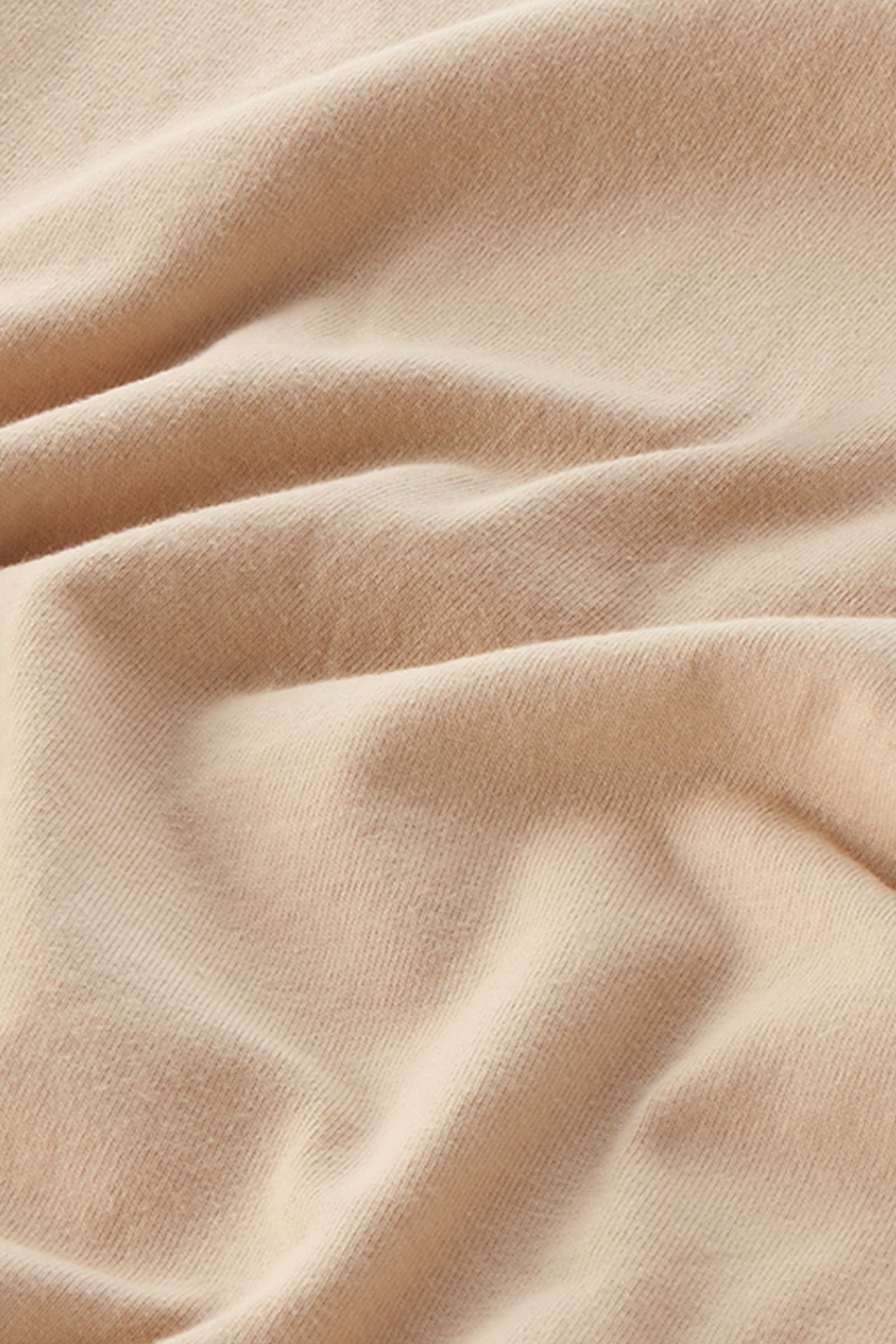 T-shirt in puro cotone con pieghe sulle spalle beige photo 7 | Woolrich
