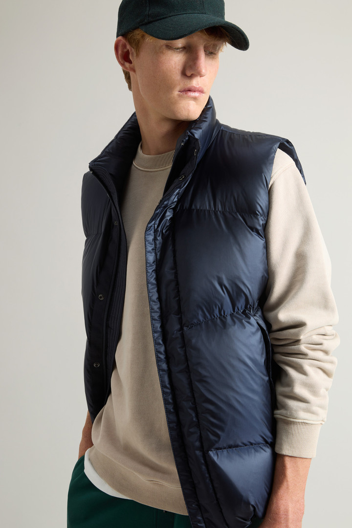 PERTEX PUFFER VEST Blue photo 4 | Woolrich