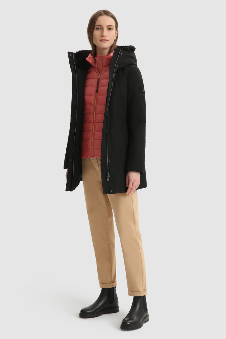 Boulder Parka con pelliccia sintetica