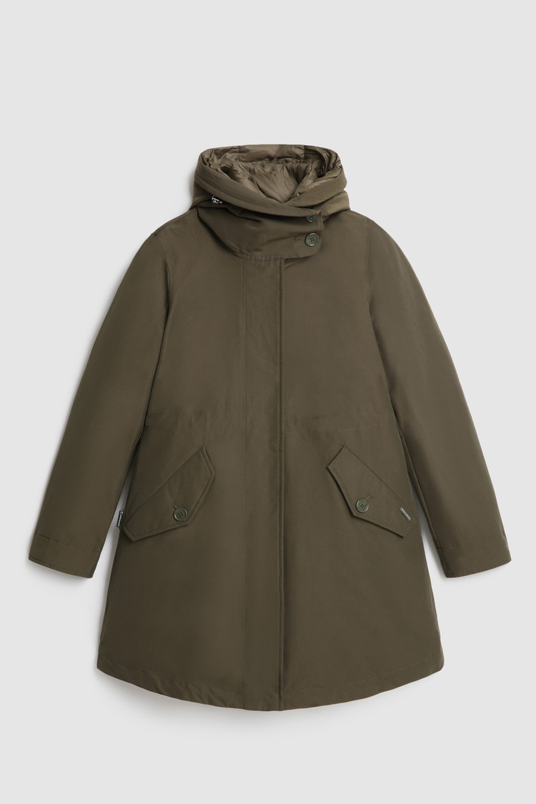 Parka longue militaire 3 en 1 en Eco Ramar