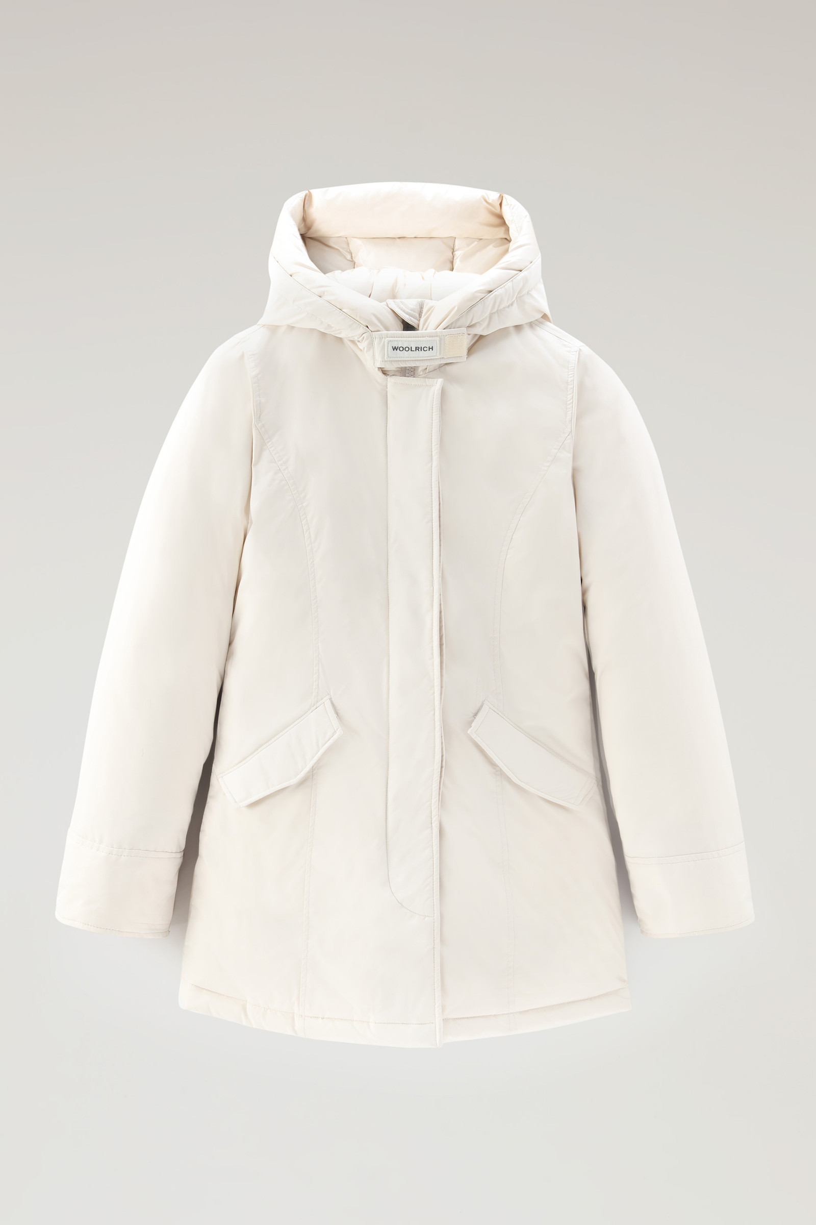 Luxury Arctic Parka mit glänzender Kapuze Beige photo 5 | Woolrich