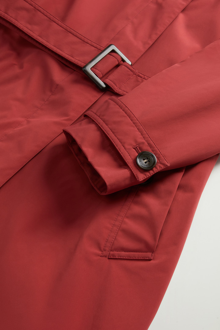 Urban Touch Trench Coat Red photo 7 | Woolrich