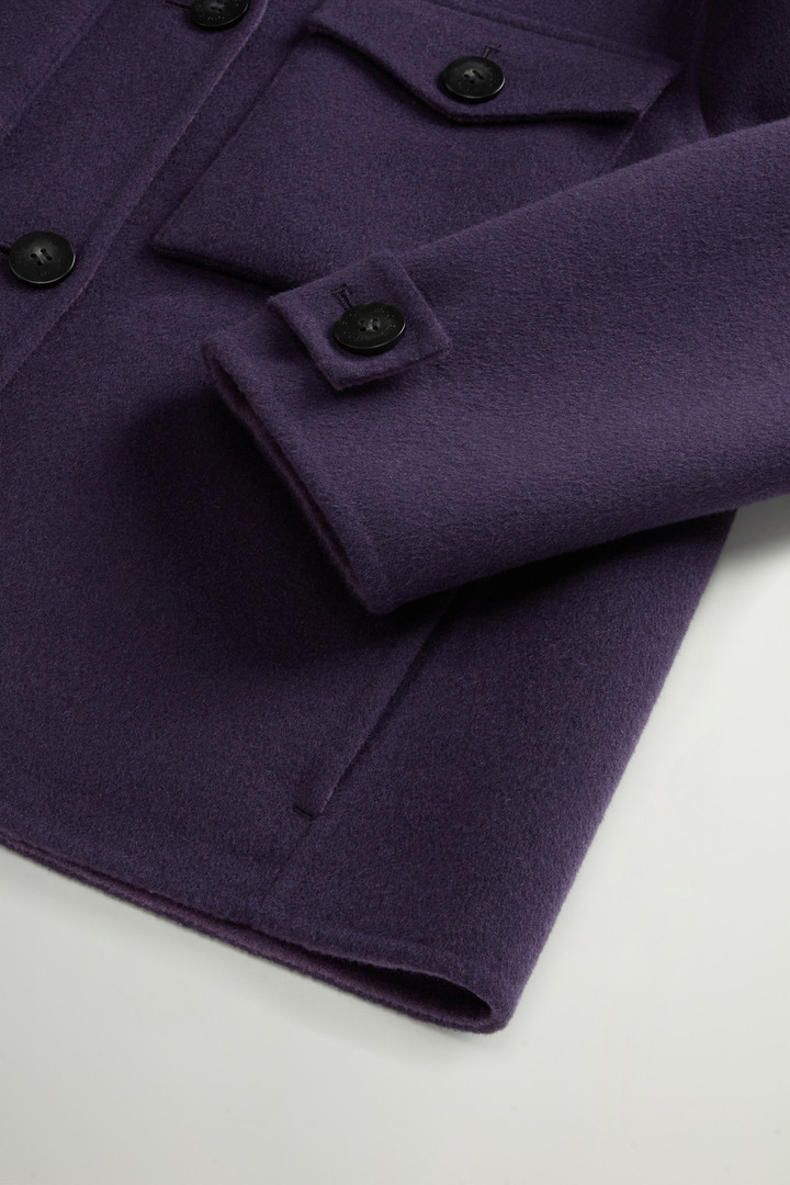 Wool-Blend Jacket Purple photo 7 | Woolrich