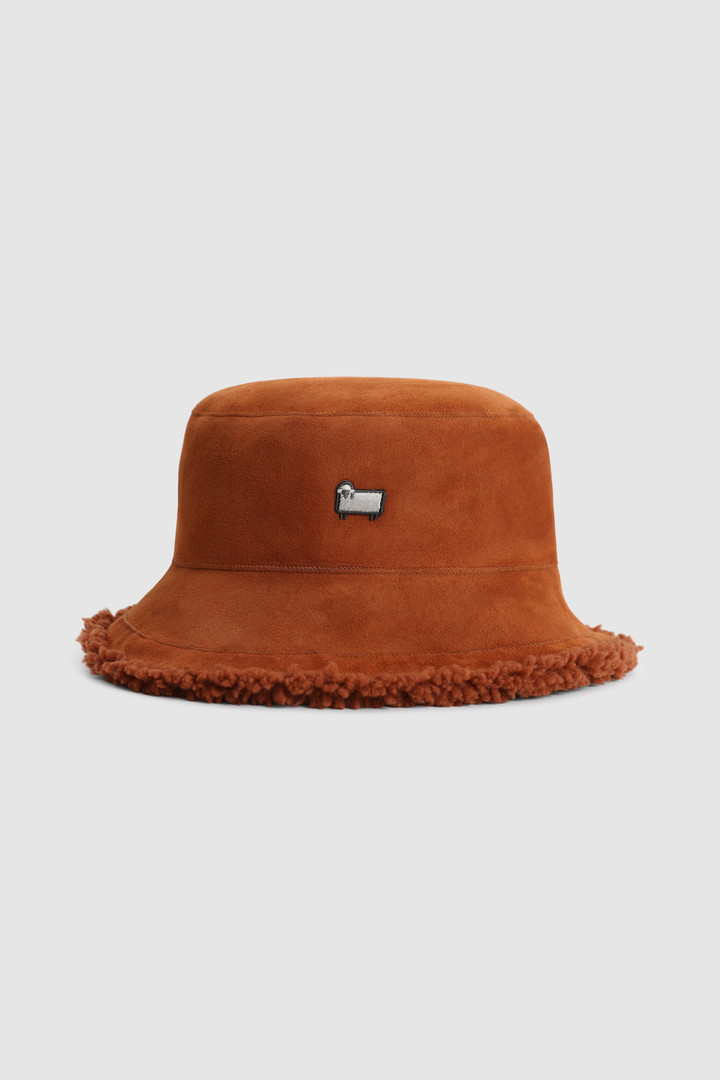Sombrero reversible de piel de oveja Woolrich x Toasties