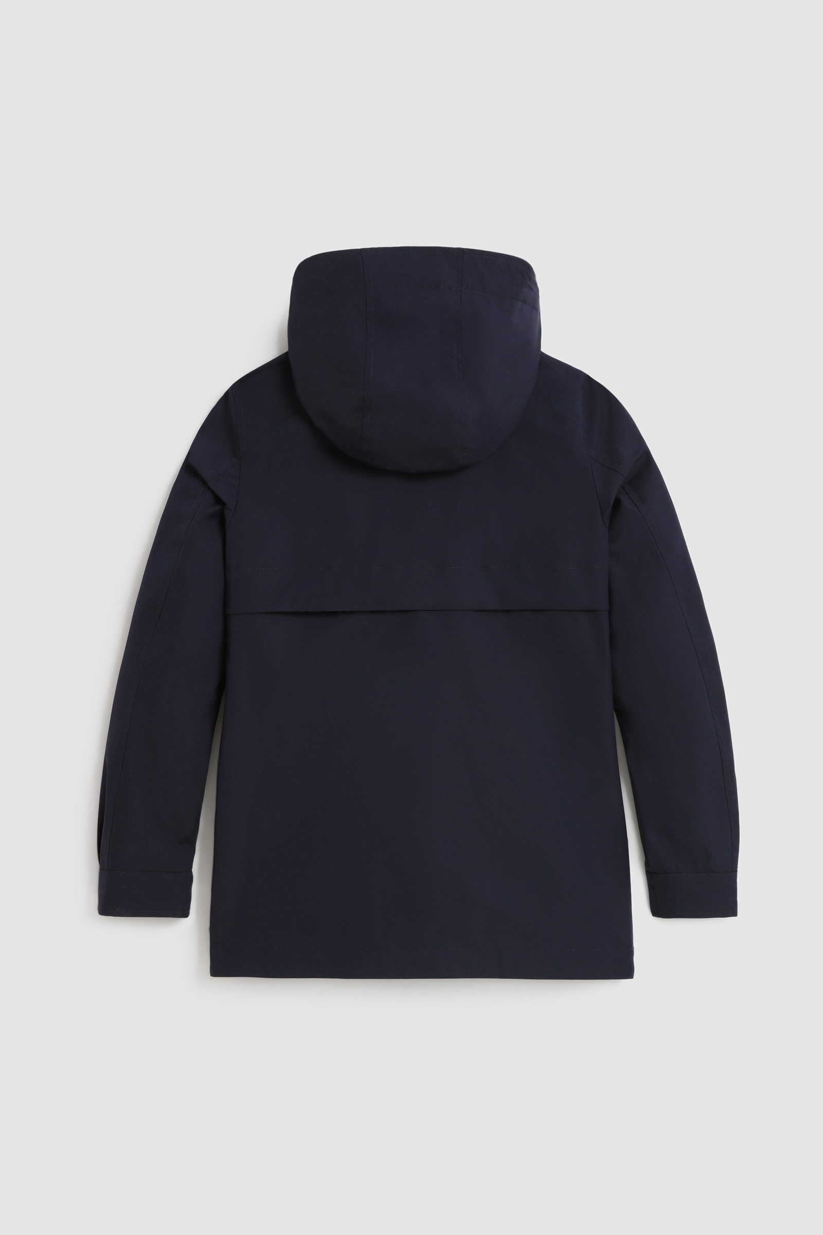 Trench da bambina in Stretch Twill blu photo 2 | Woolrich