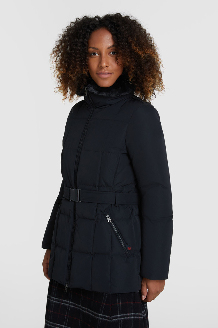 Blizzard jacket with faux fur