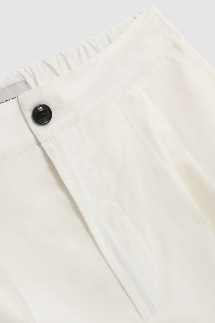 Popelinehose mit geradem Bein