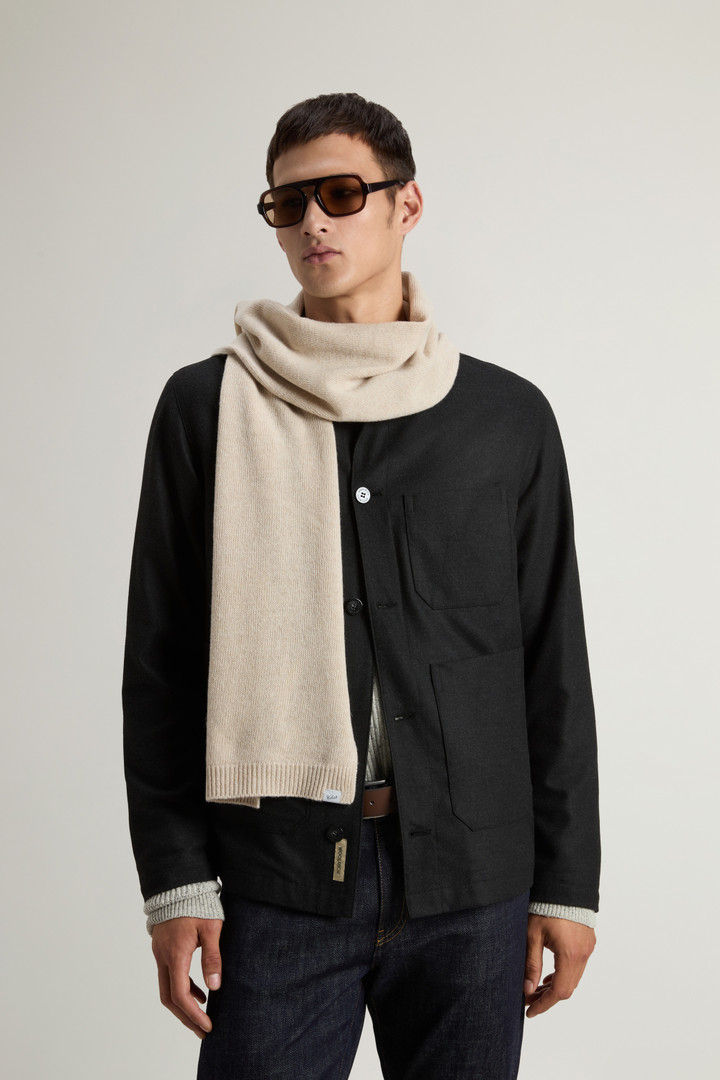 Scarf in Wool Blend White photo 4 | Woolrich