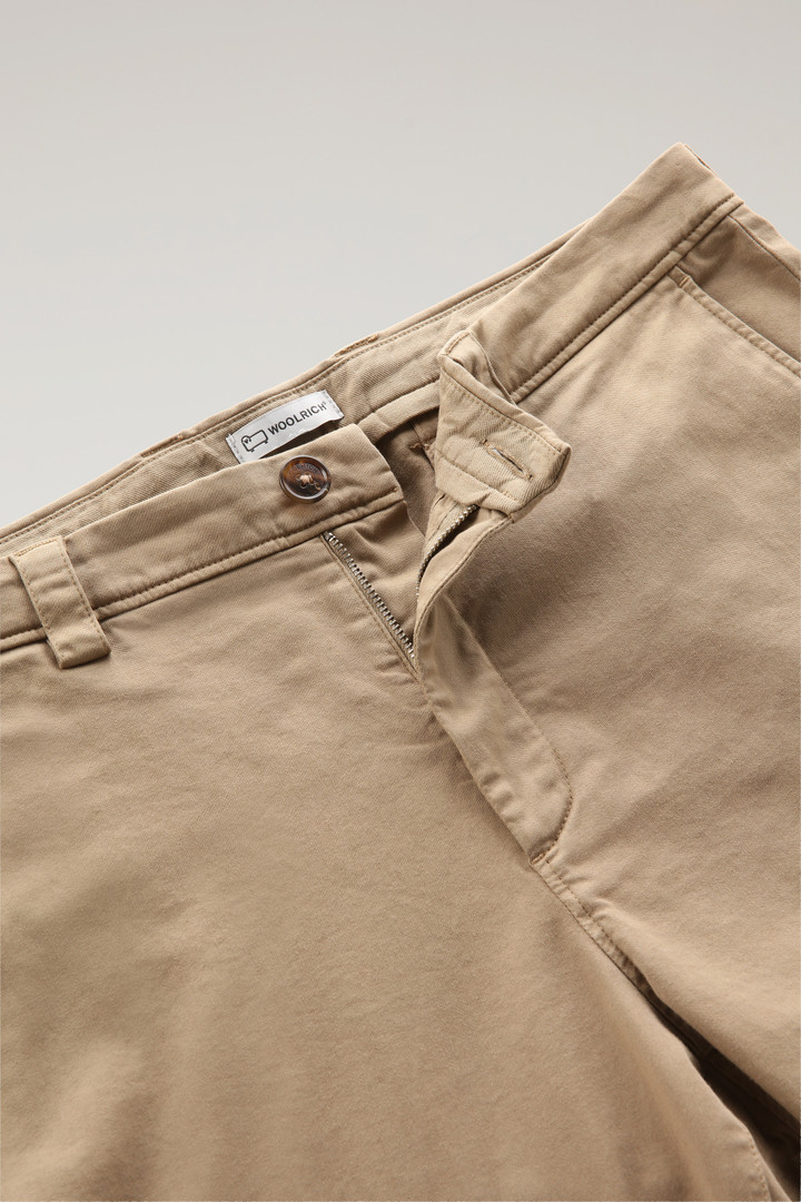 Stretch Cotton Chino Pants Beige photo 4 | Woolrich