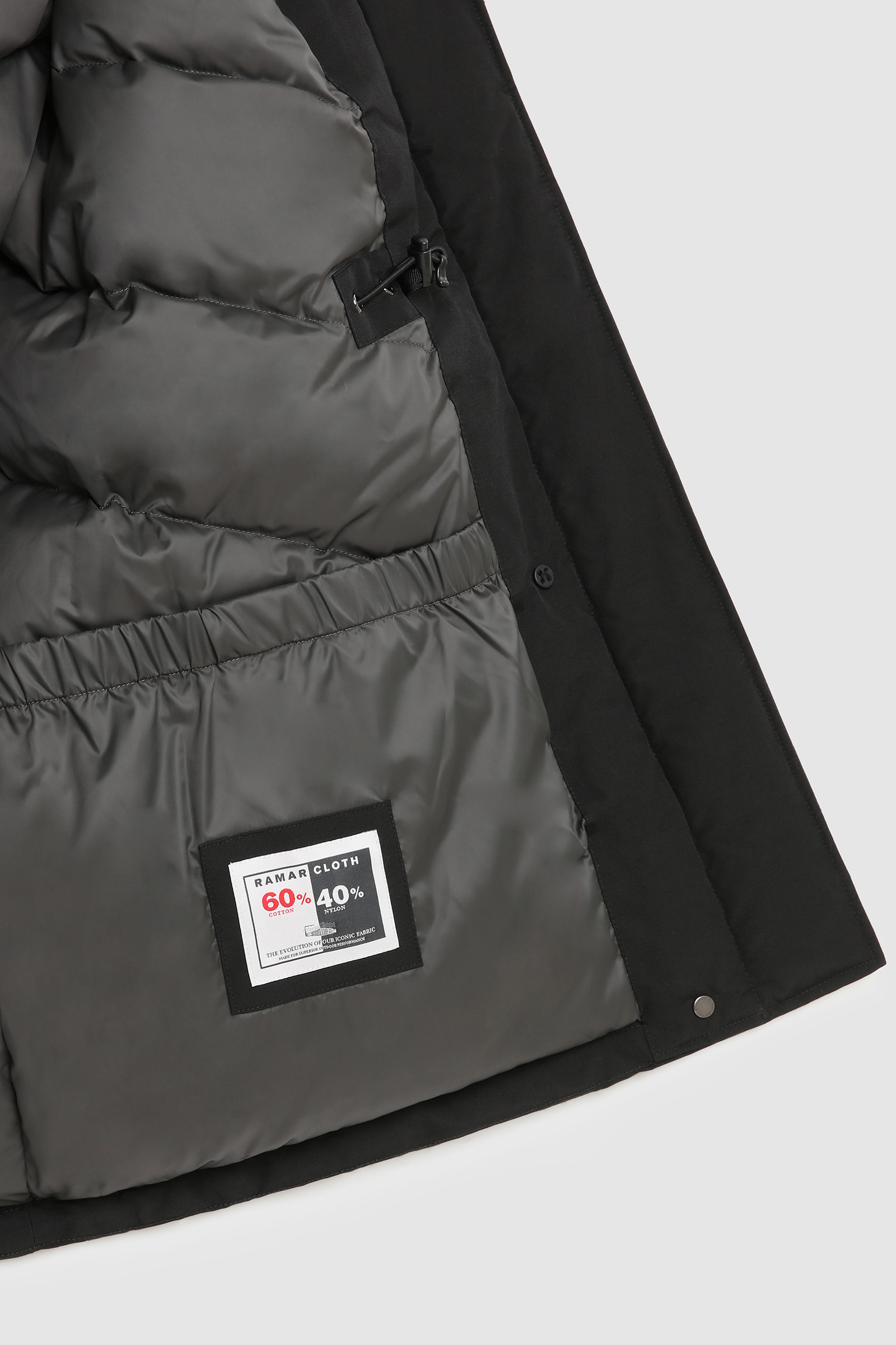 Authentic Arctic Parka with removable fur Black photo 10 | Woolrich