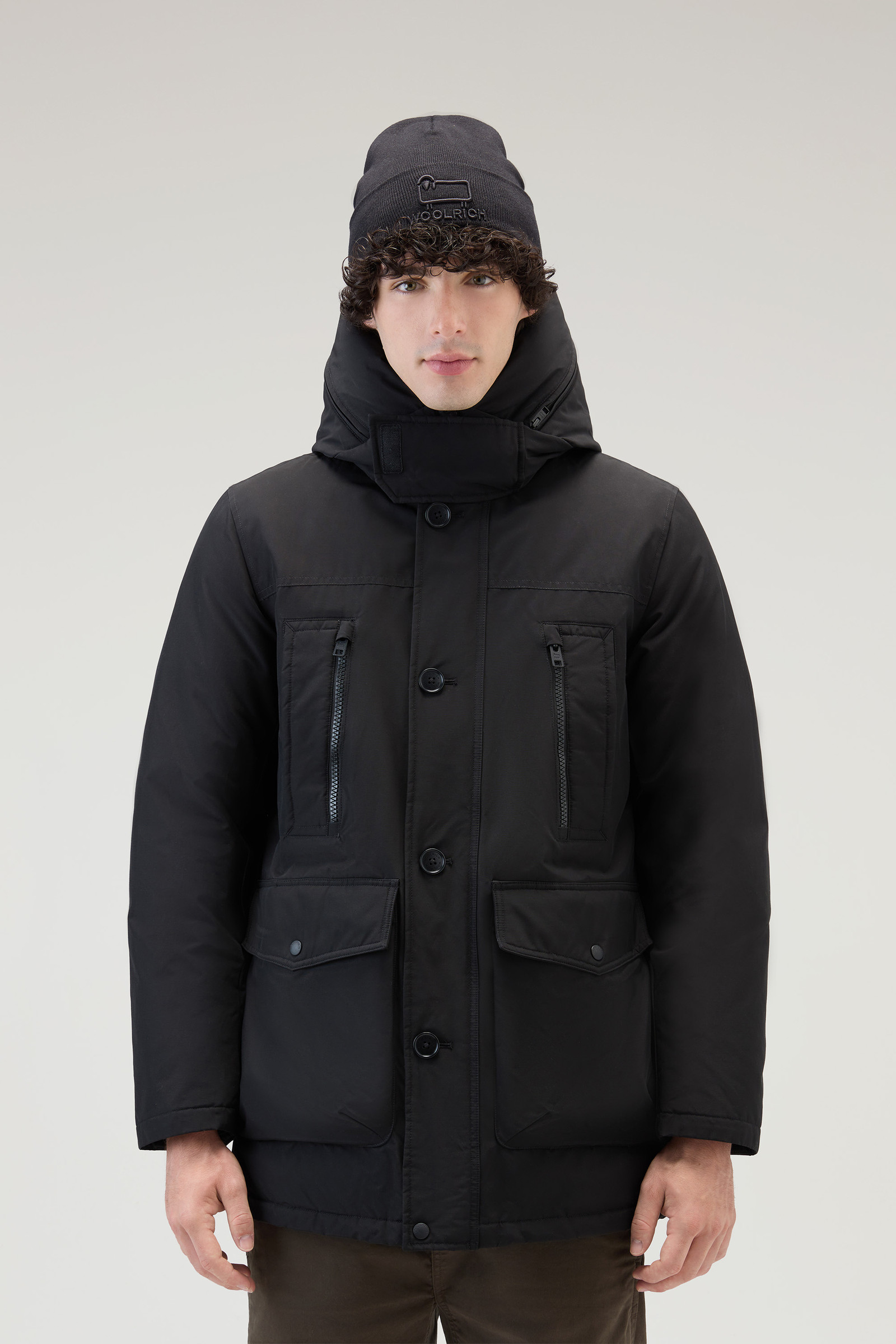 Arctic Parka Evolution de Ramar Cloth negro | Woolrich