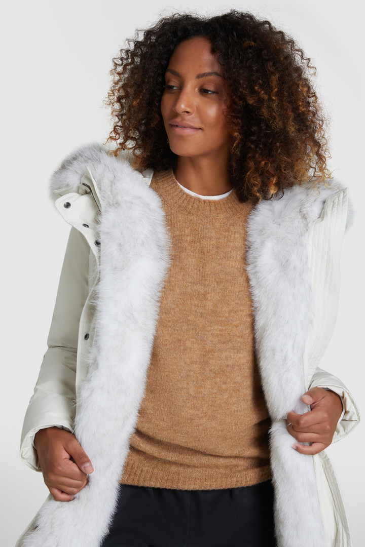 Military Parka pelliccia volpe