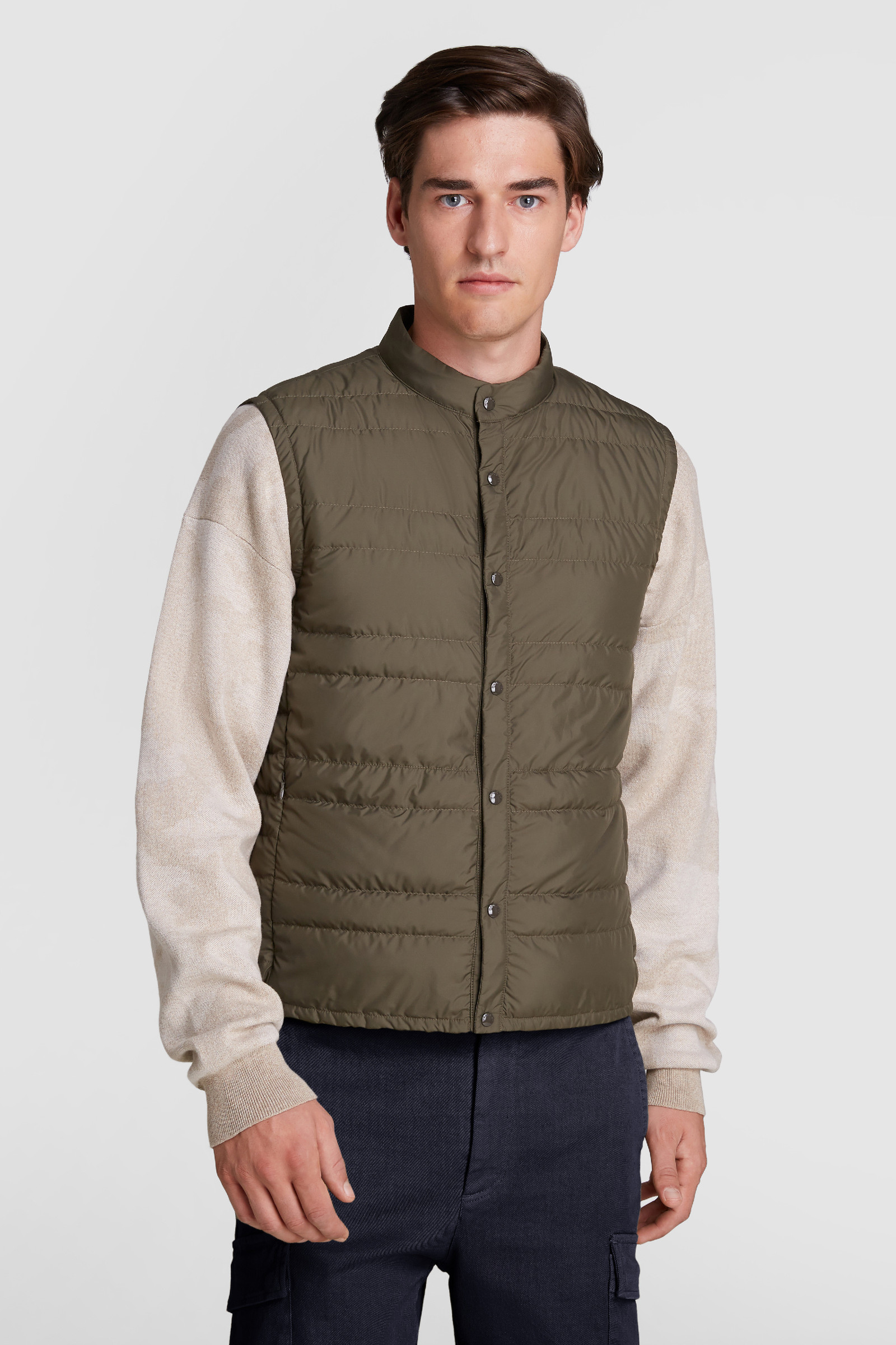 Gilet trapuntato leggero