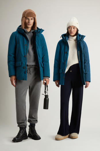 Cloud Arctic Parka with Hood Blue | Woolrich