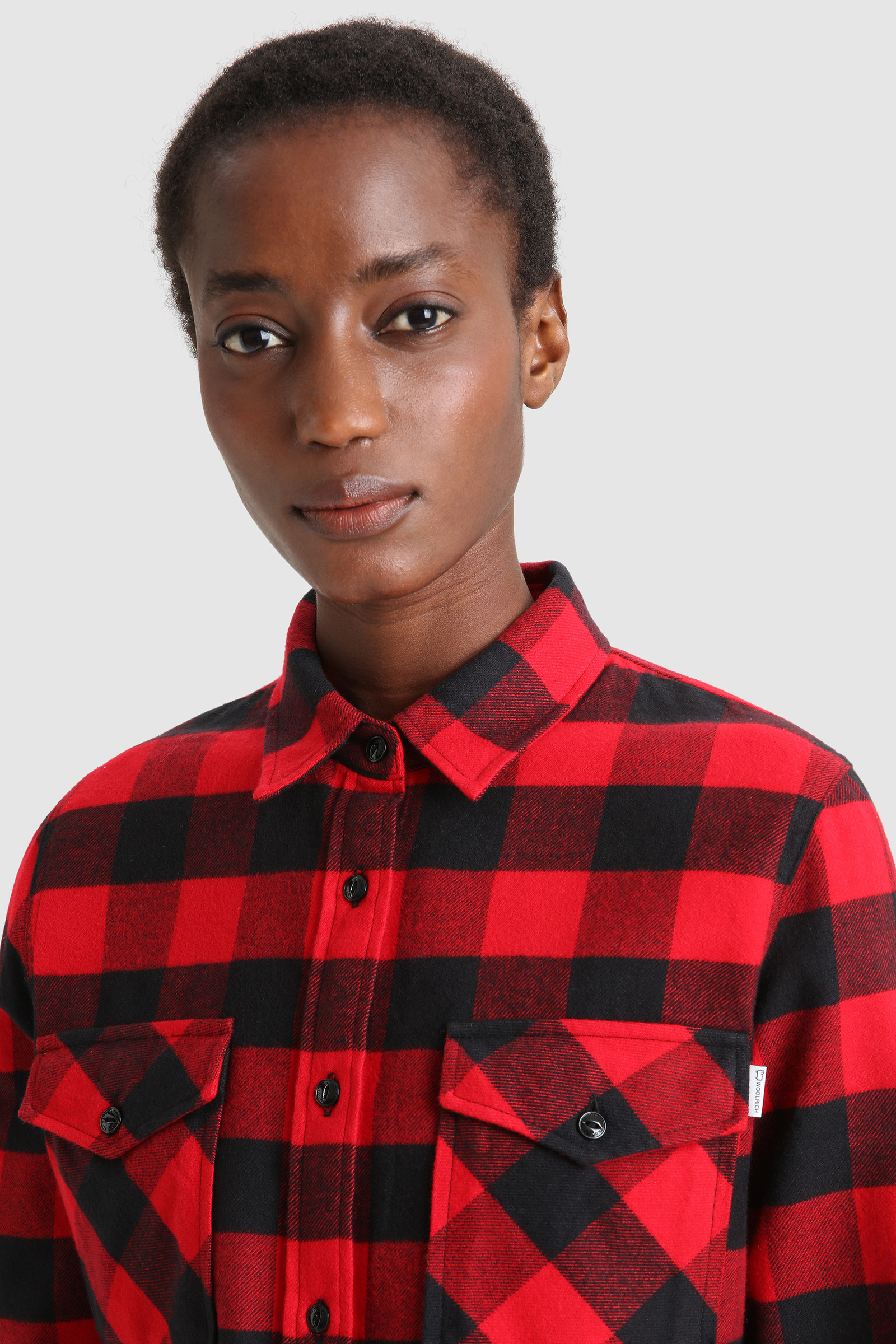 Pemberton overhemd met Buffalo Check-patroon Rood photo 5 | Woolrich
