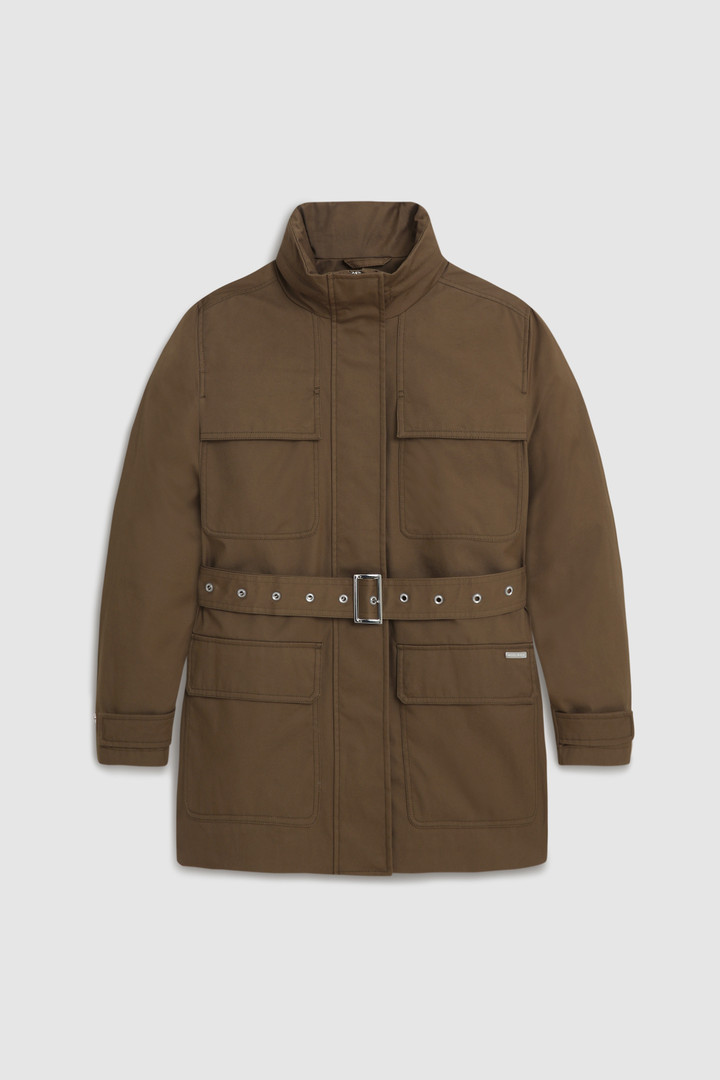 Veste ultralégère Havice Field avec capuche dissimulée vert photo 4 | Woolrich