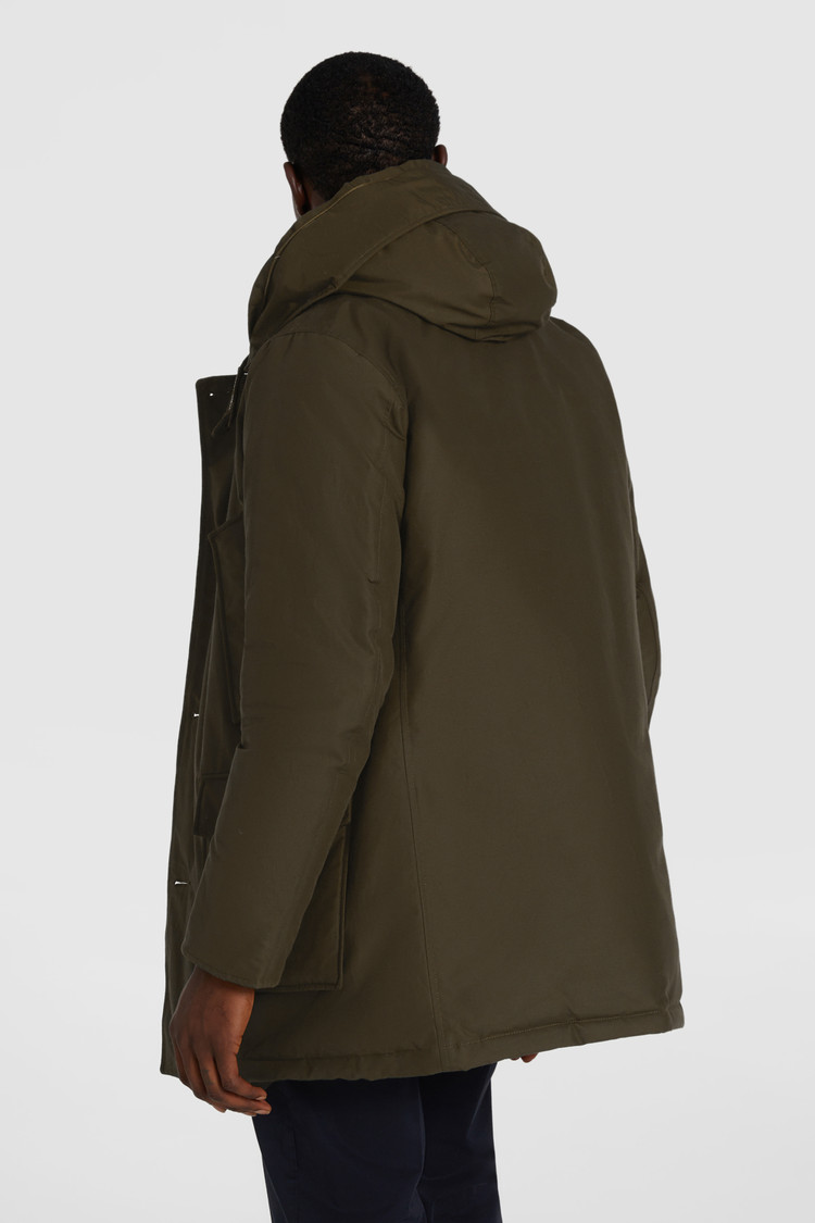 Arctic Parka met afneembaar bont