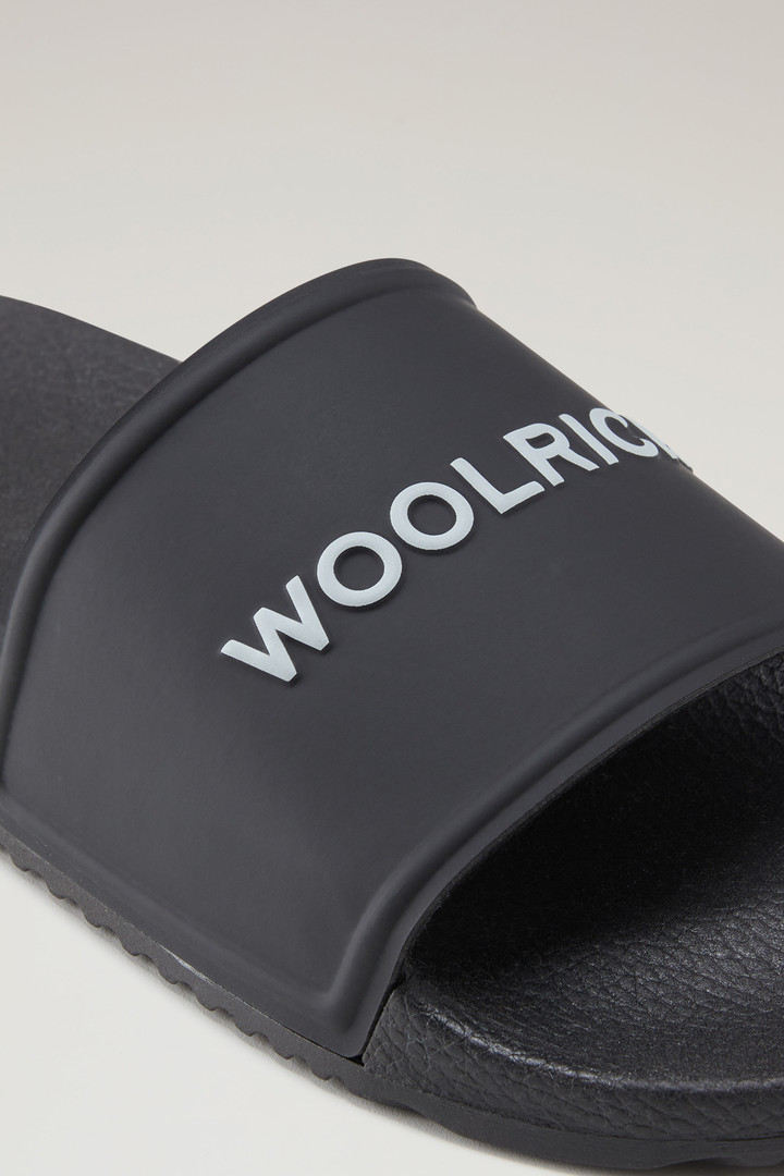 Rubber Slide Sandals Black photo 5 | Woolrich