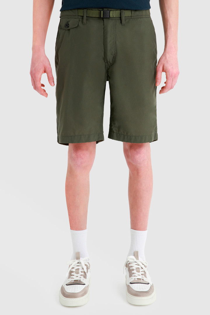 Pantalones cortos Brook Line verde | Woolrich