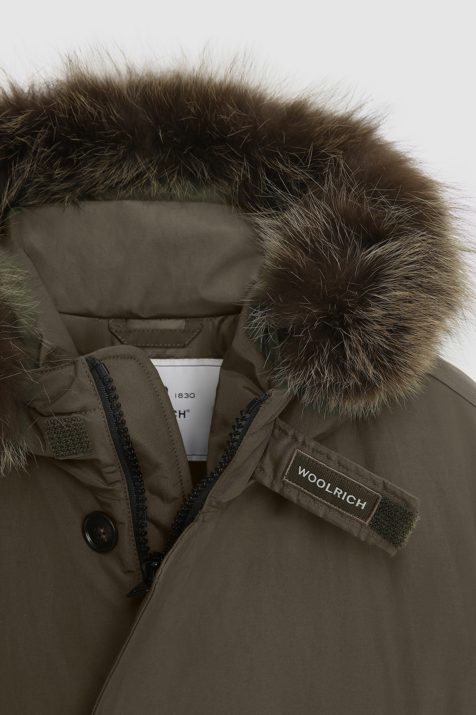 Arctic Parka con piel teñida
